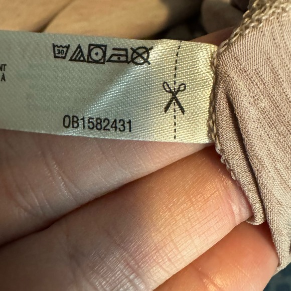 FP Movement Mauve Ruched Short Sleeve Active Top NWOT Size Small - Picture 6 of 7